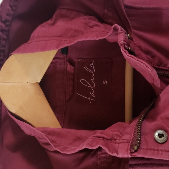 🔴 TALULA Trooper Jacket - Burgandy/Wine - Picture 3 of 7